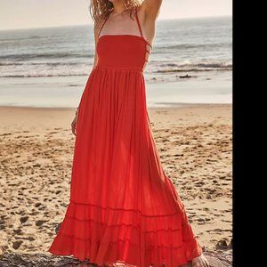 NWT FREE PEOPLE Extratropical Maxi Dress